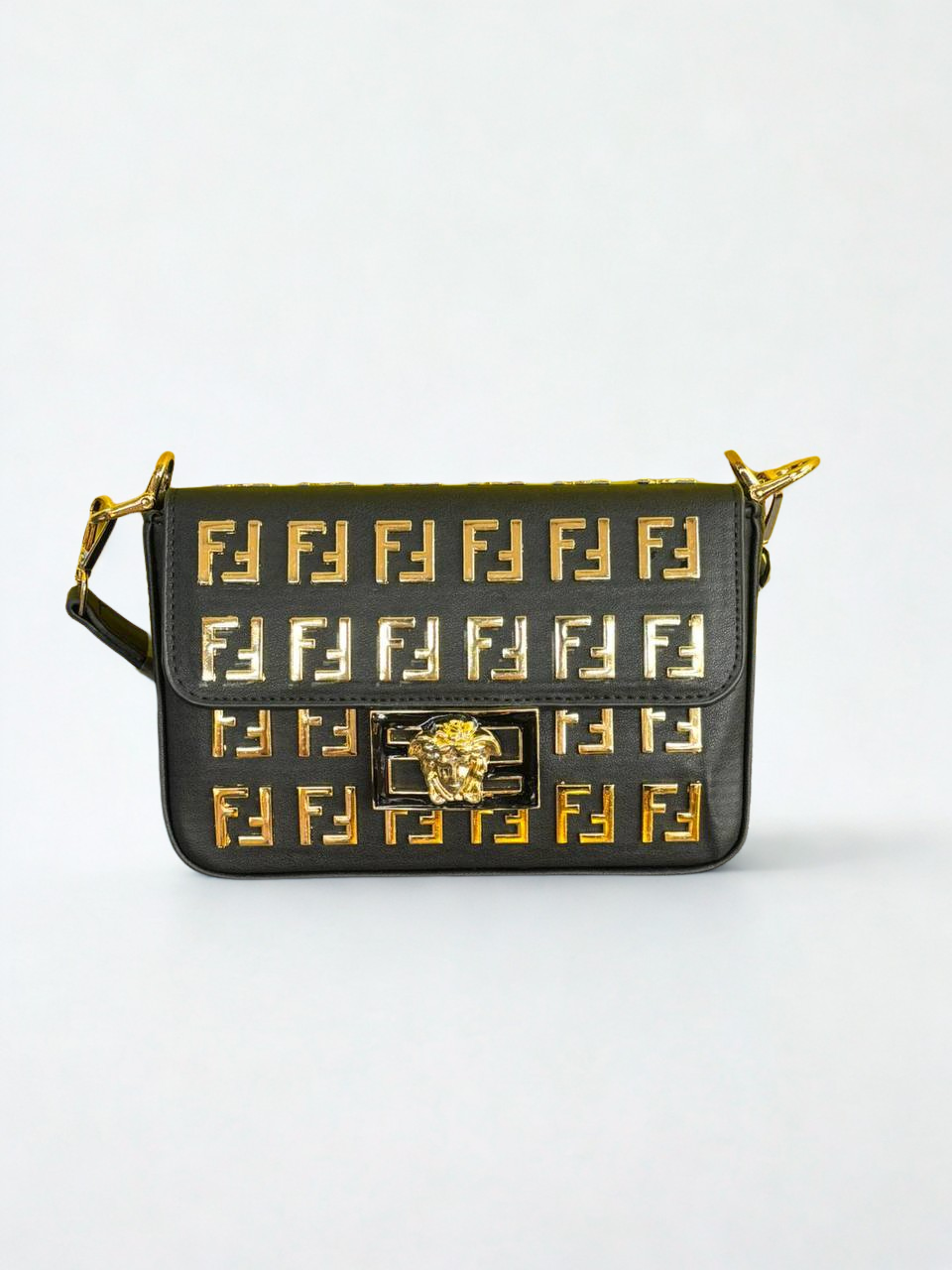 FENDACE Lüx Altın Kaplamalı Çanta