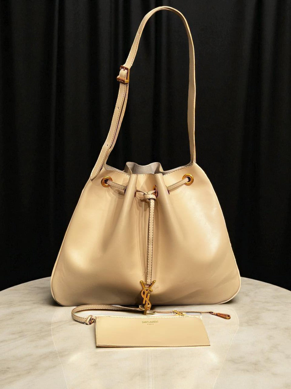 YSL SAINT LAURENT MEDIUM HOBO BAG