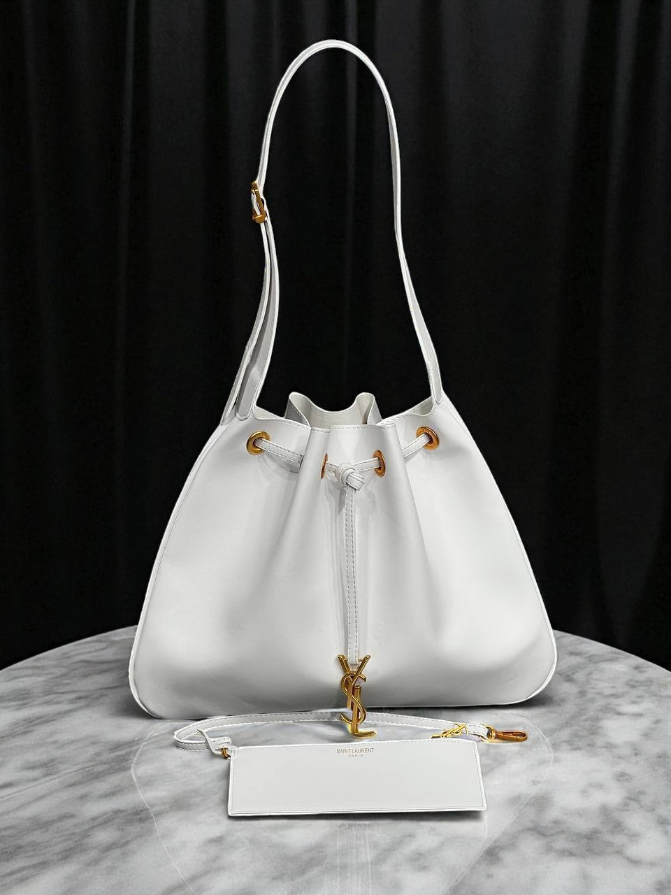 YSL SAINT LAURENT MEDIUM HOBO BAG