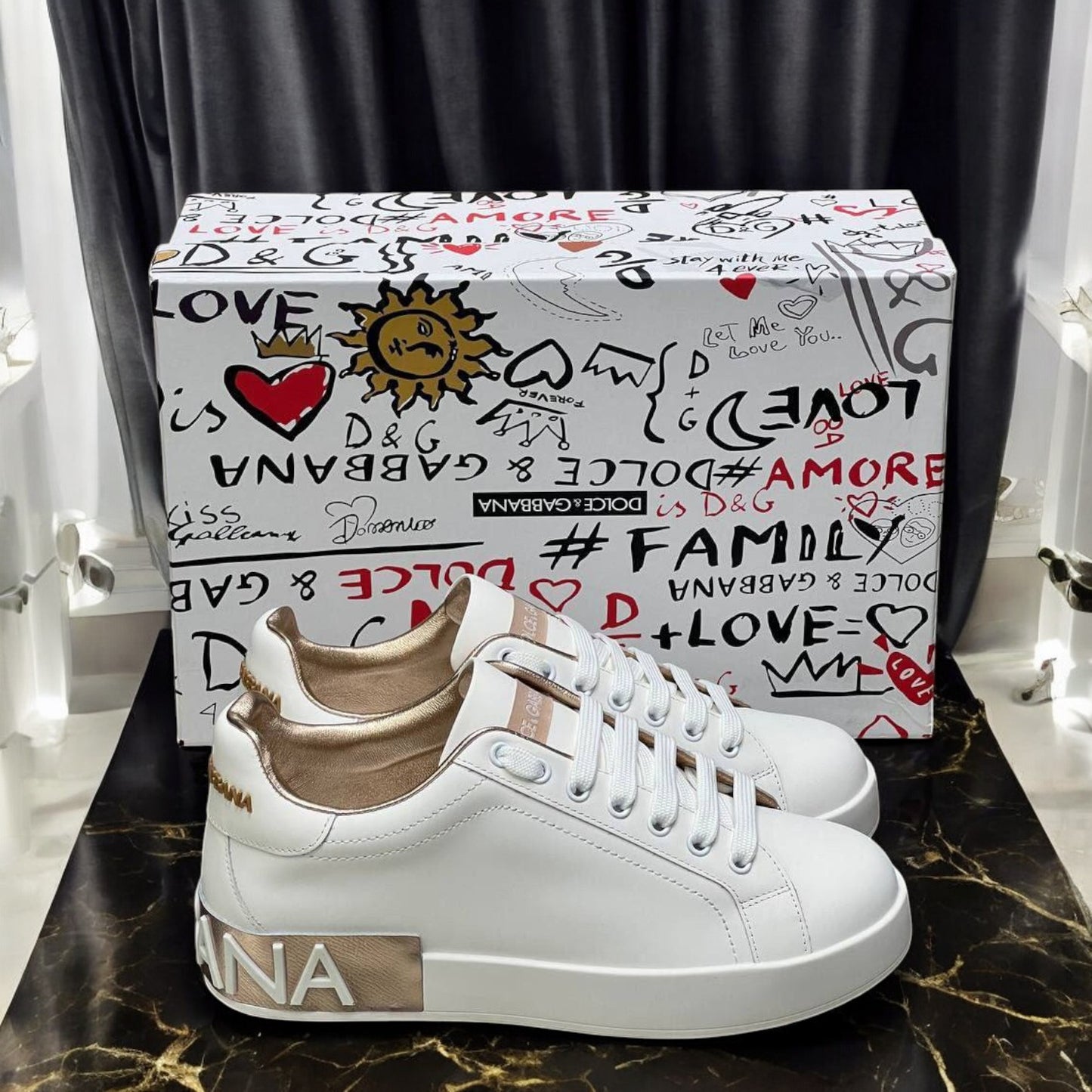 DOLGE&GABBANA QUEEN Ayakkabı