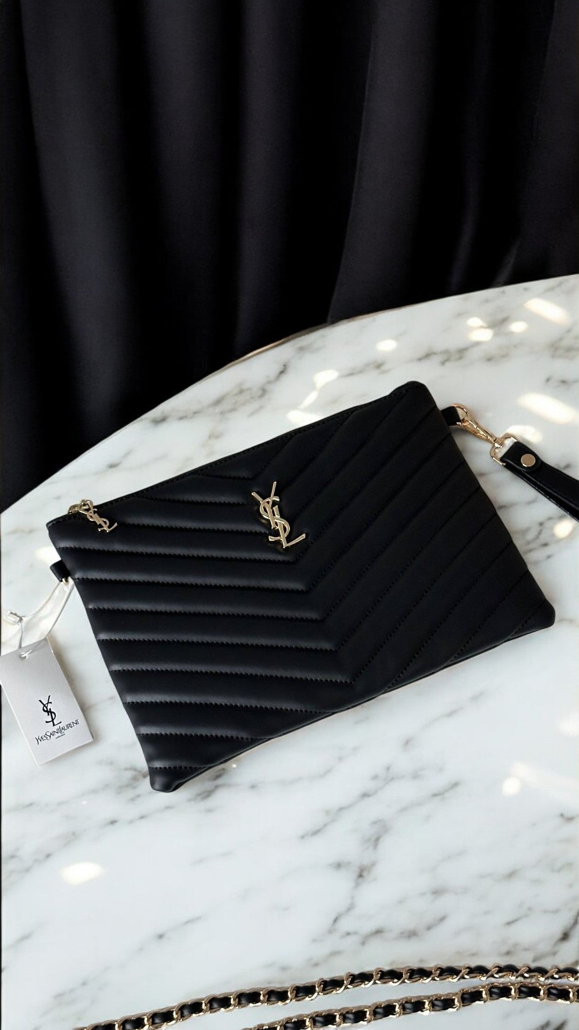Yves Saint Laurent Clutch  Omuz Askılı Çanta