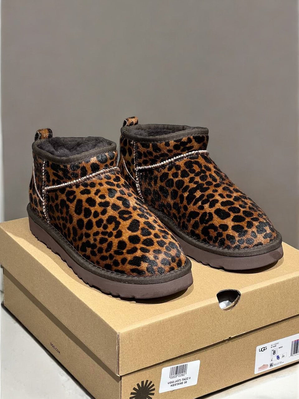 UGG CLASSİC PLATFORM LEOPAR