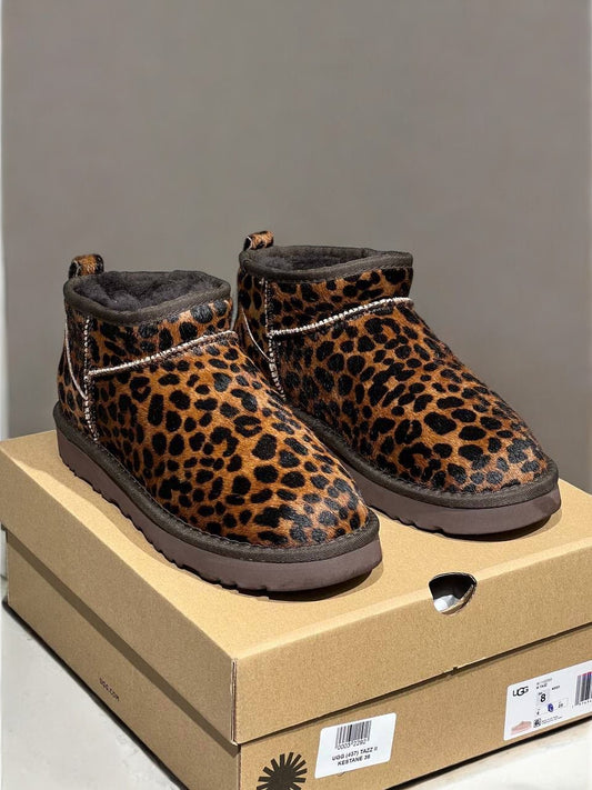 UGG CLASSİC PLATFORM LEOPAR